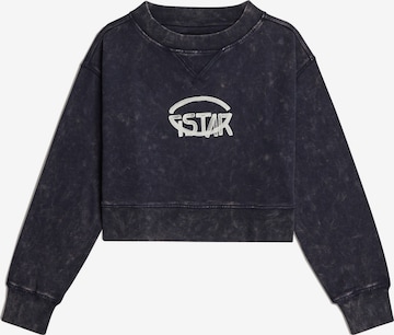 Sweat-shirt G-STAR en bleu : devant