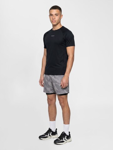 Regular Pantalon de sport Hummel en gris