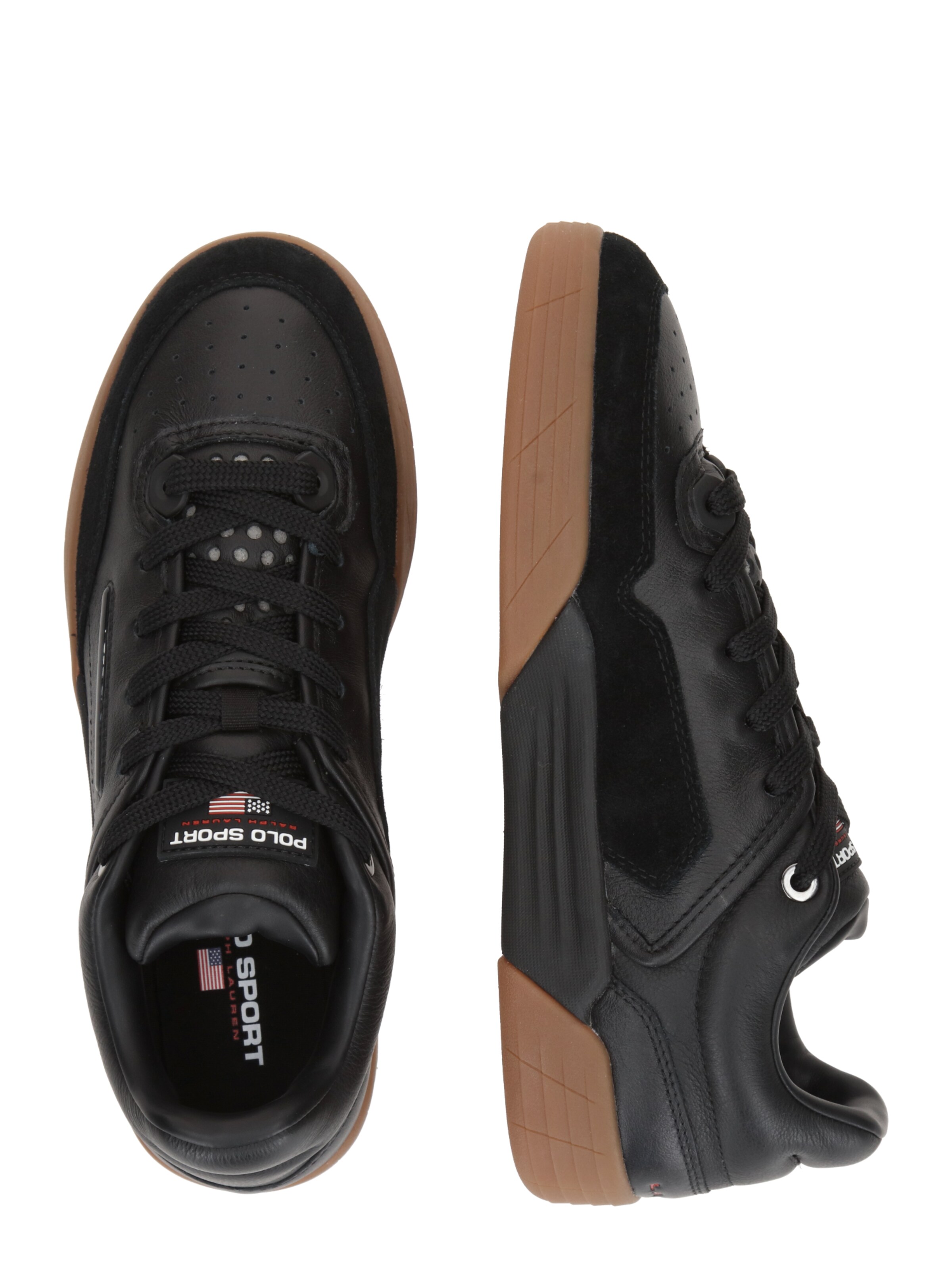 Sneaker bassa di Polo Ralph Lauren in nero