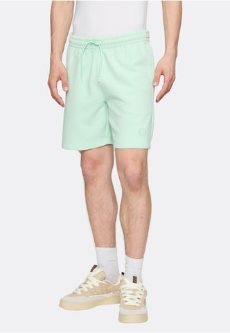 Sergio Tacchini Regular Broek 'Simba' in Groen: voorkant