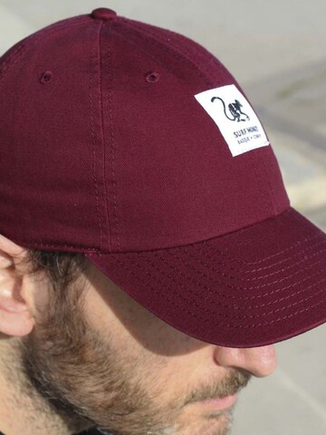Surf Monkey - Gorra deportiva en rojo