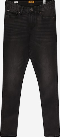 Jack & Jones Junior Skinny Jeansy 'LIAM' w kolorze czarny: przód