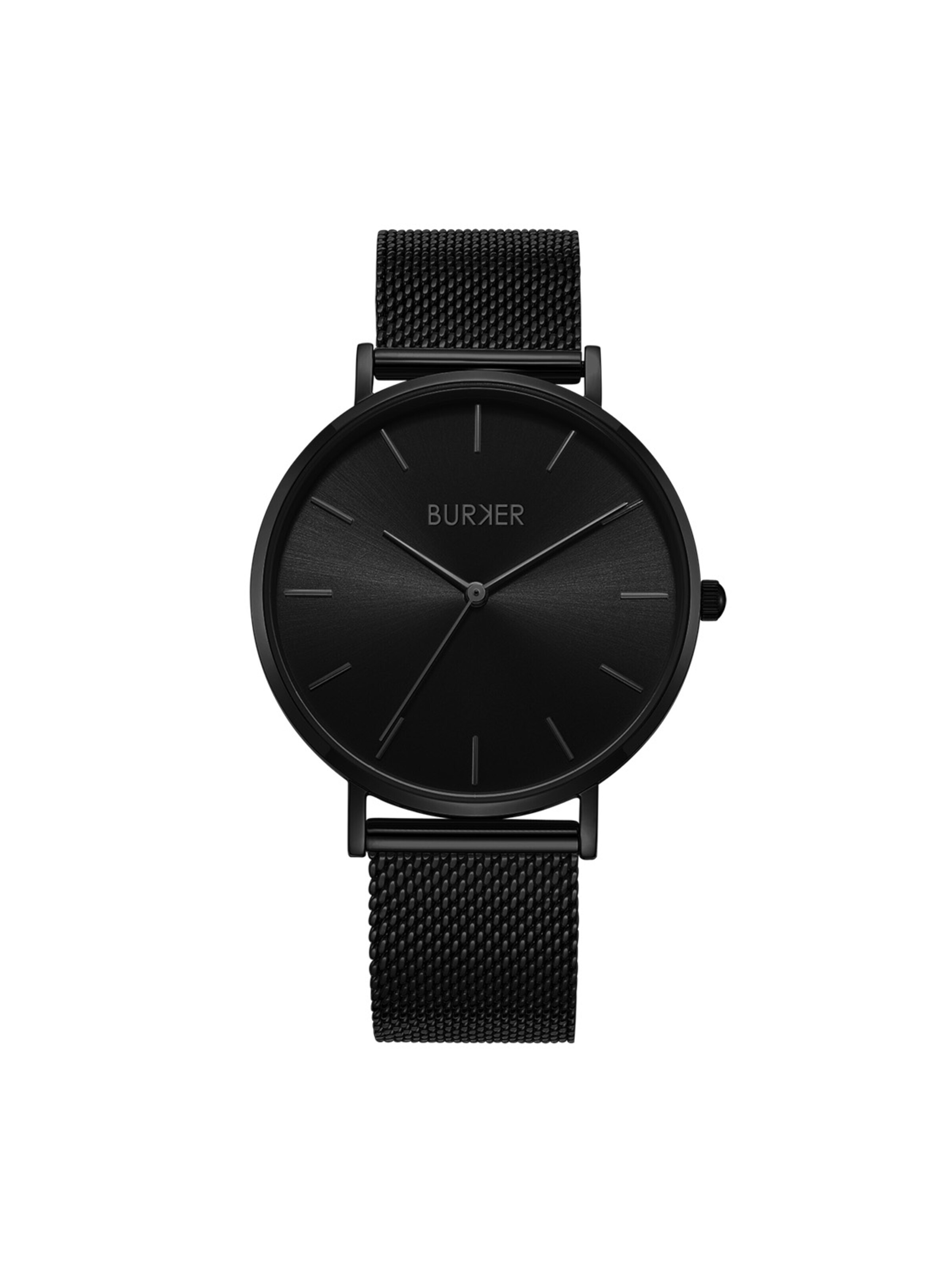 BURKER Watches Analog watch in Black: front