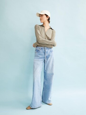 ARMEDANGELS Wide leg Τζιν 'ASTRAEAAS' σε μπλε