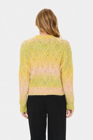 SAINT TROPEZ Pullover i gul