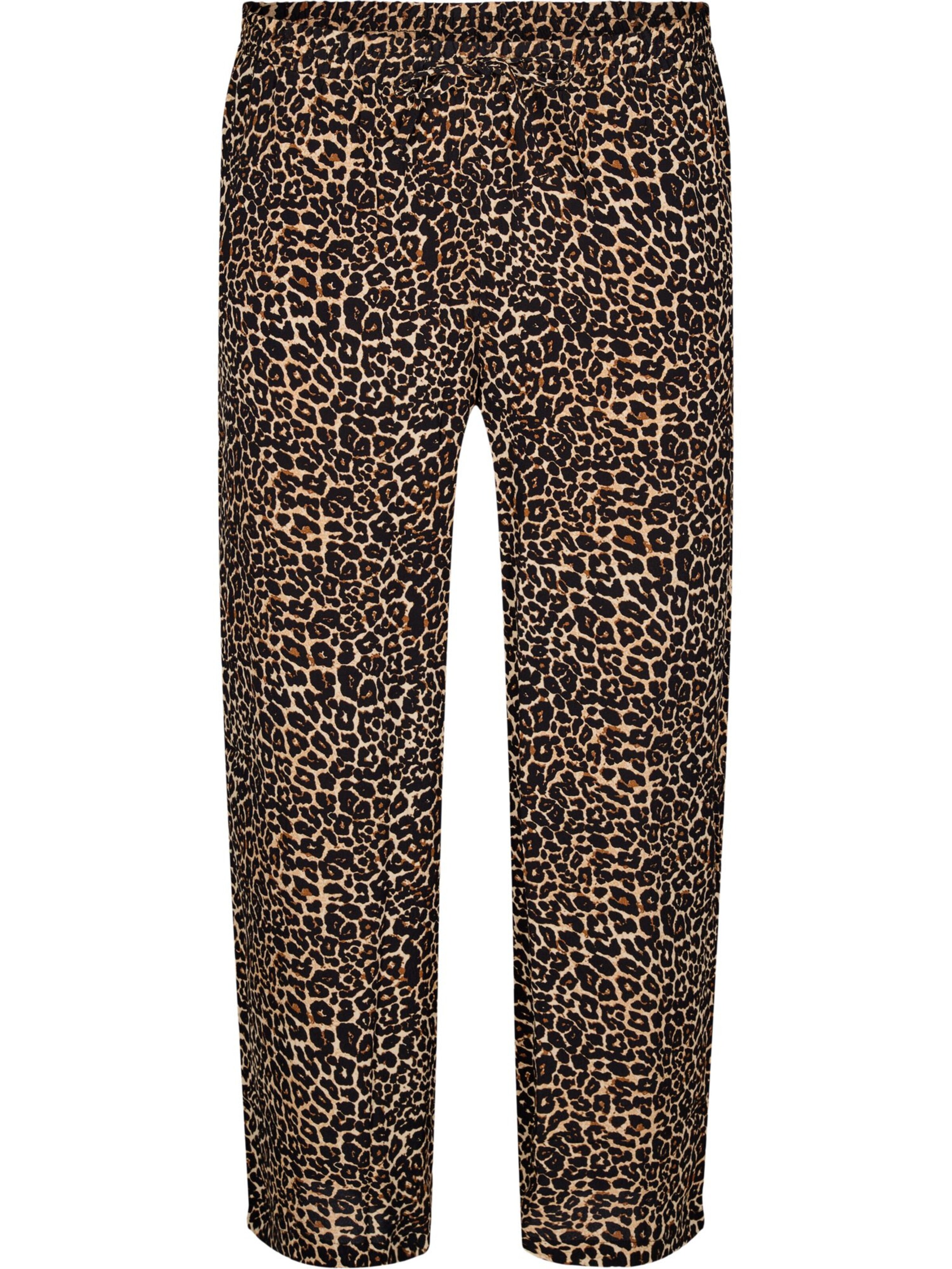 Loosefit Pantaloni 'BELLA' di Zizzi in marrone