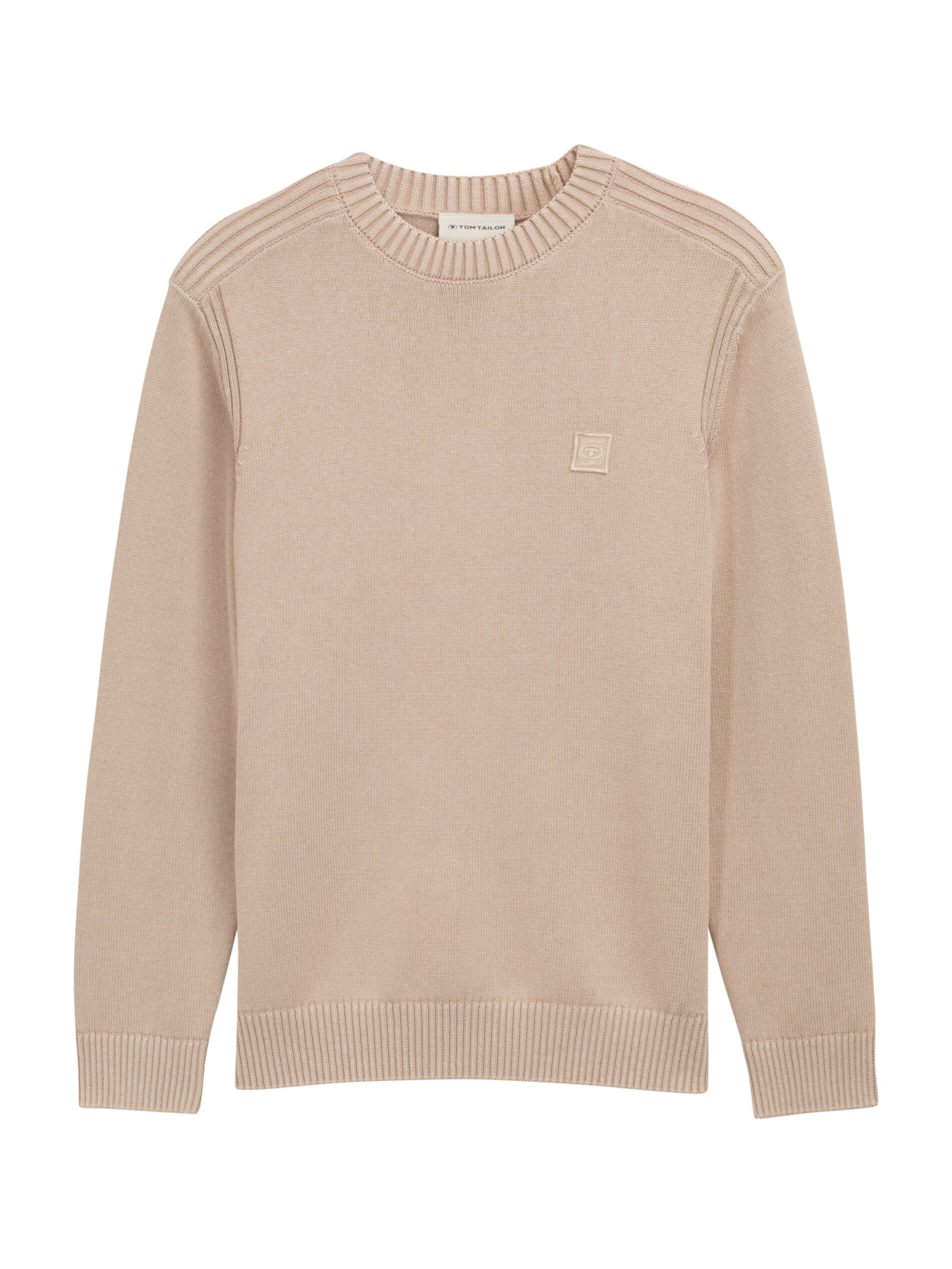 TOM TAILOR Pull-over en cappuccino, Vue avec produit