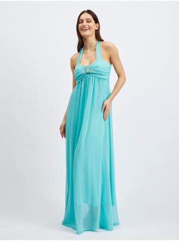 Orsay Evening Dress in Blue: front
