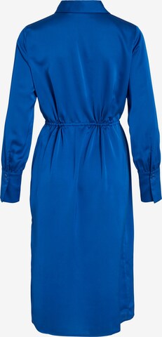 VILA Košeľové šaty - Modrá
