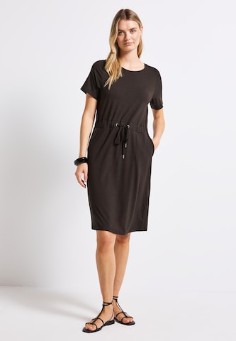 STREET ONE Kleid in Braun: Vorderseite