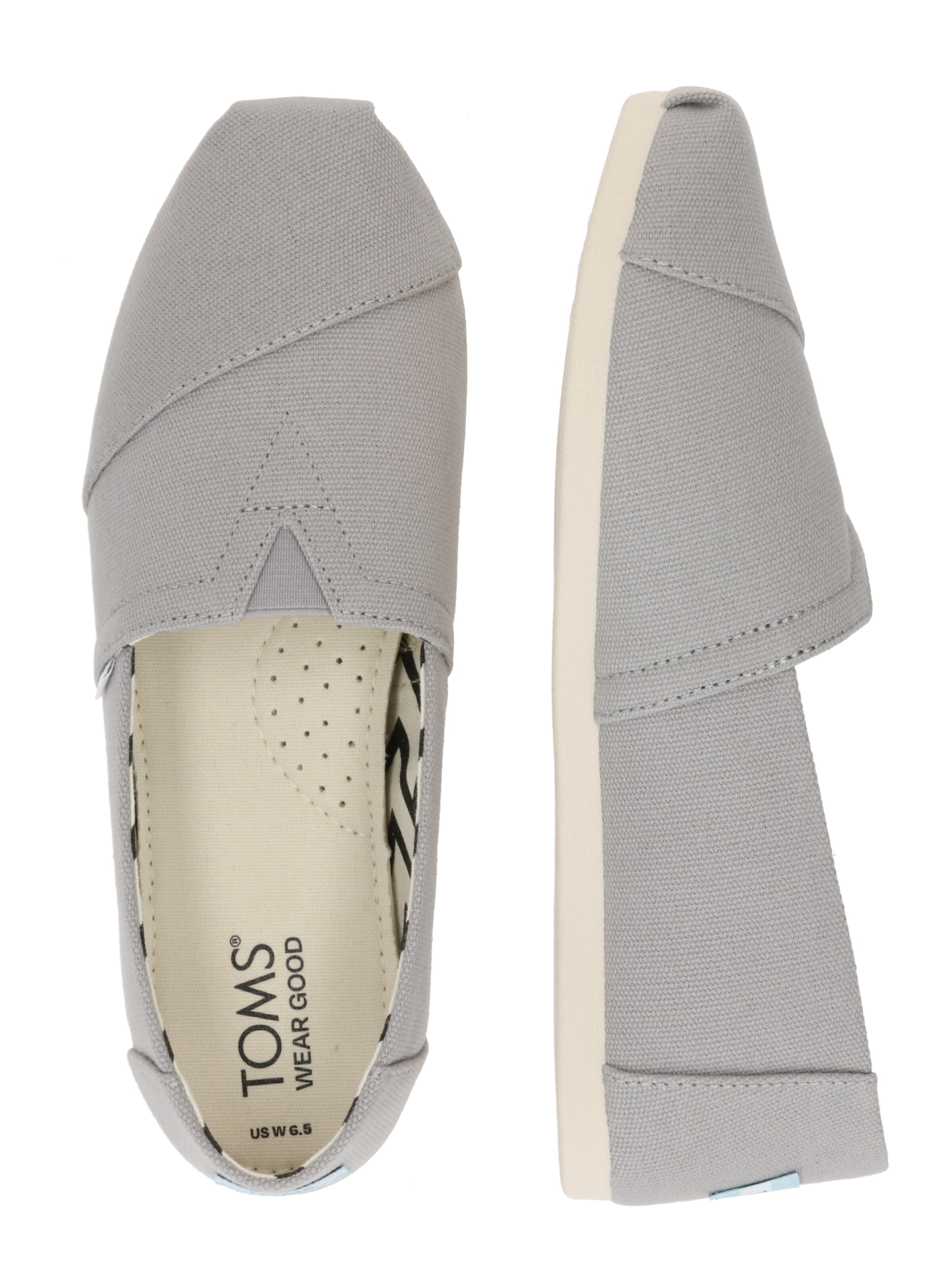 Scarpa slip-on di TOMS in grigio