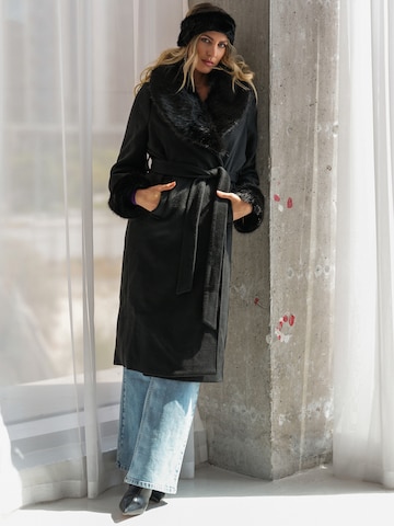Manteau d’hiver MYLAVIE by Sarah Harrison en noir