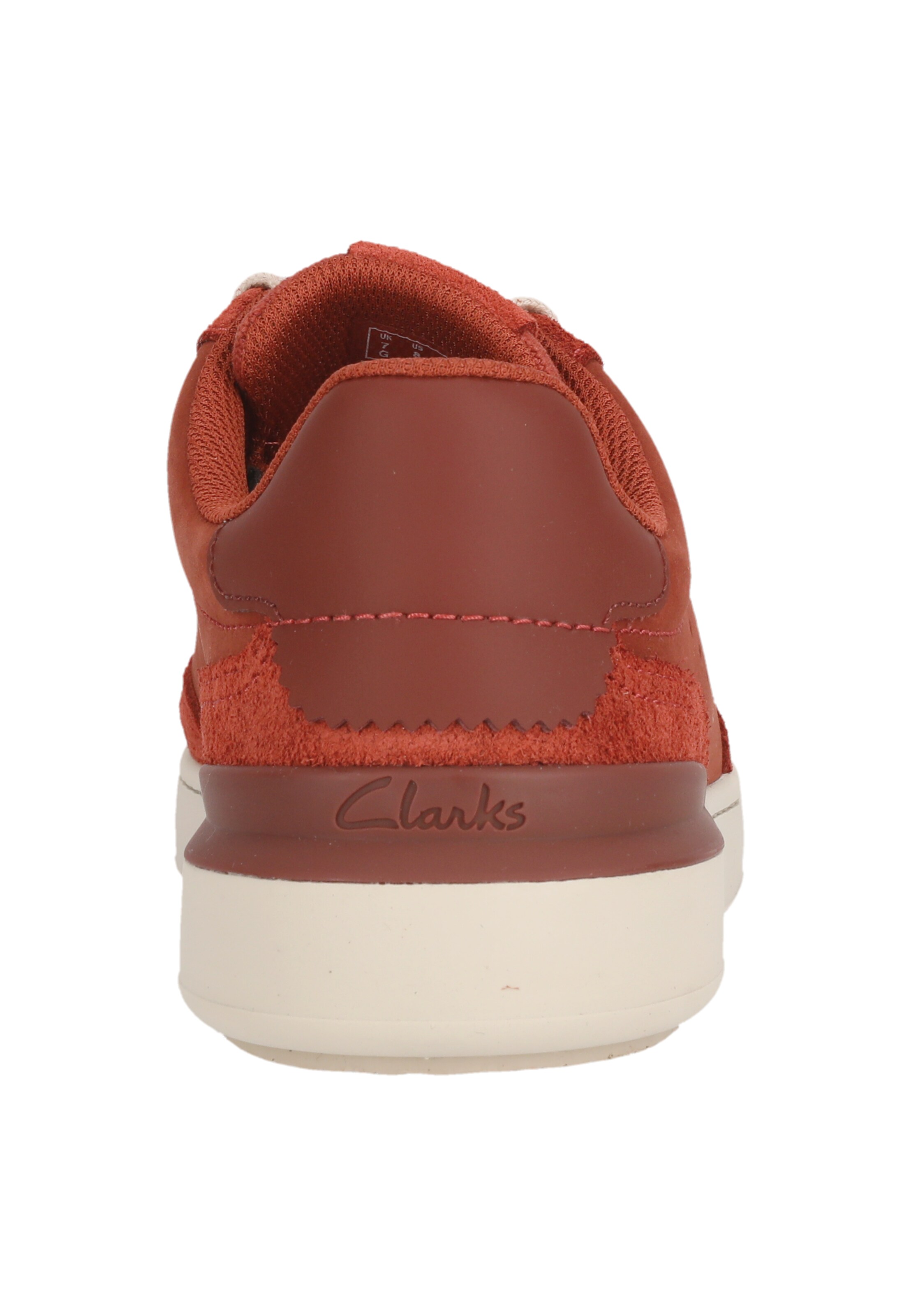 CLARKS Sneakers laag 'Courtlite' in Oranje