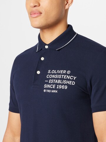 T-Shirt s.Oliver en bleu