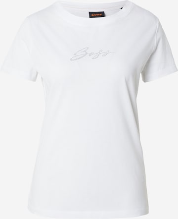 BOSS - Camiseta 'Esogo' en beige: frente