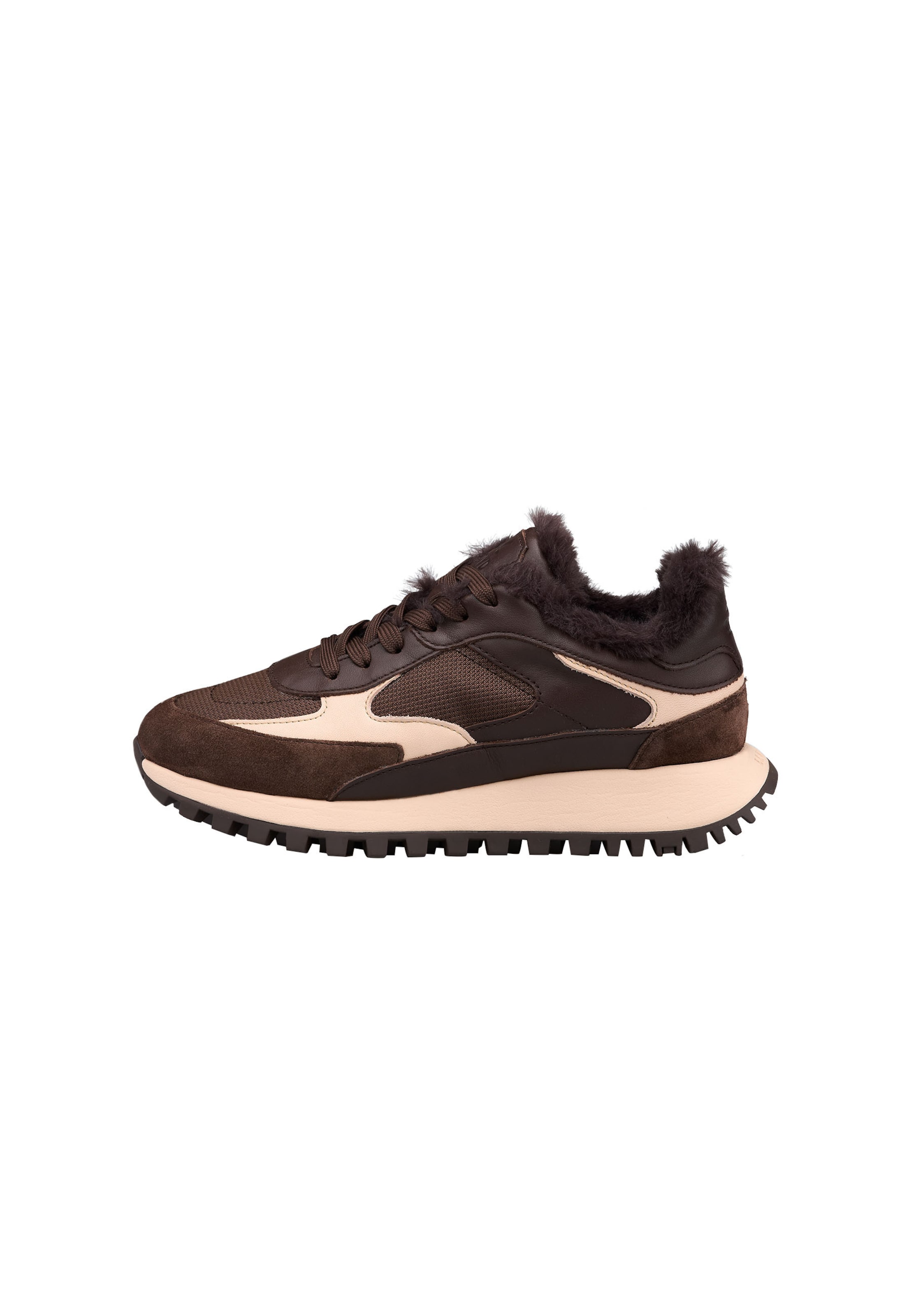 Sneaker bassa 'Stella' di LLOYD in marrone: frontale