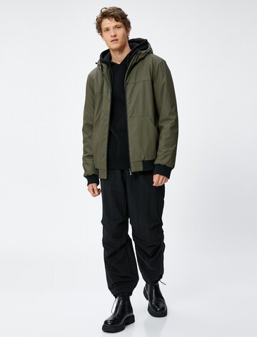 Koton Between-Season Jacket in Green