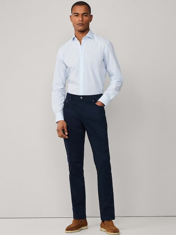 Hackett London Regular Fit Hemd in Blau