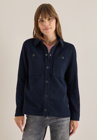 STREET ONE Blouse in Blue: front