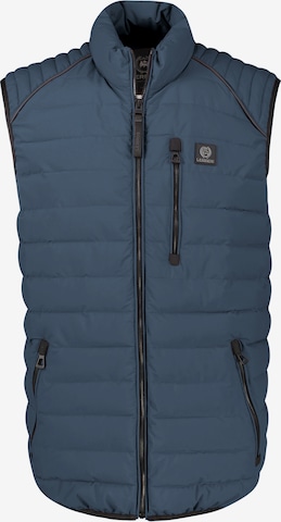 Gilet de sport LERROS en bleu : devant
