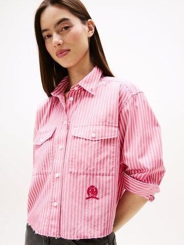 Tommy Jeans Bluse in Pink