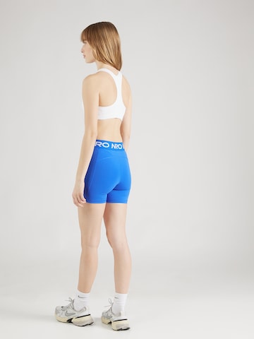 Skinny Pantaloni sport 'Pro 365' de la NIKE pe albastru