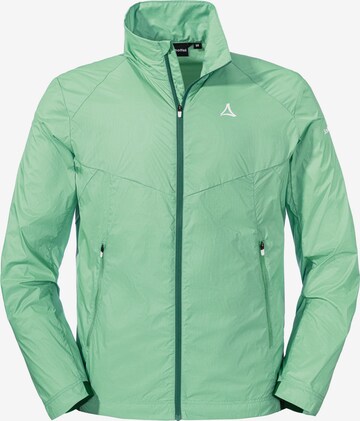 Schöffel Outdoorjacke in Grün: predná strana