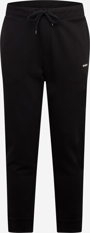 HUGO Zúžený Kalhoty 'Dayote' – černá: přední strana