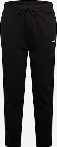 HUGO Tapered Trousers 'Dayote' in Black: front