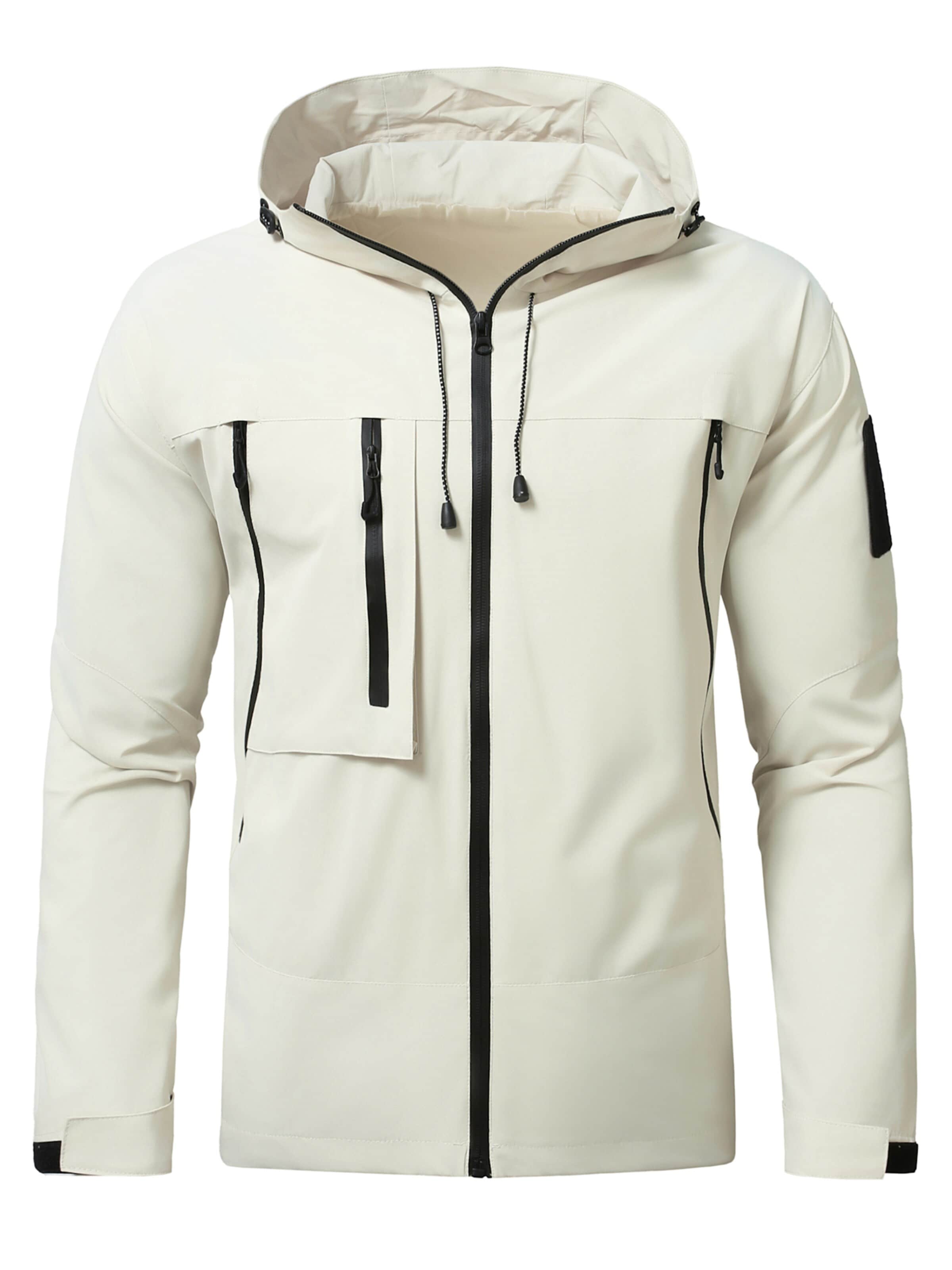 YOUTHUP Outdoorjacke‌‌‌‌‌‌‌‌ in Weiß: Vorderseite