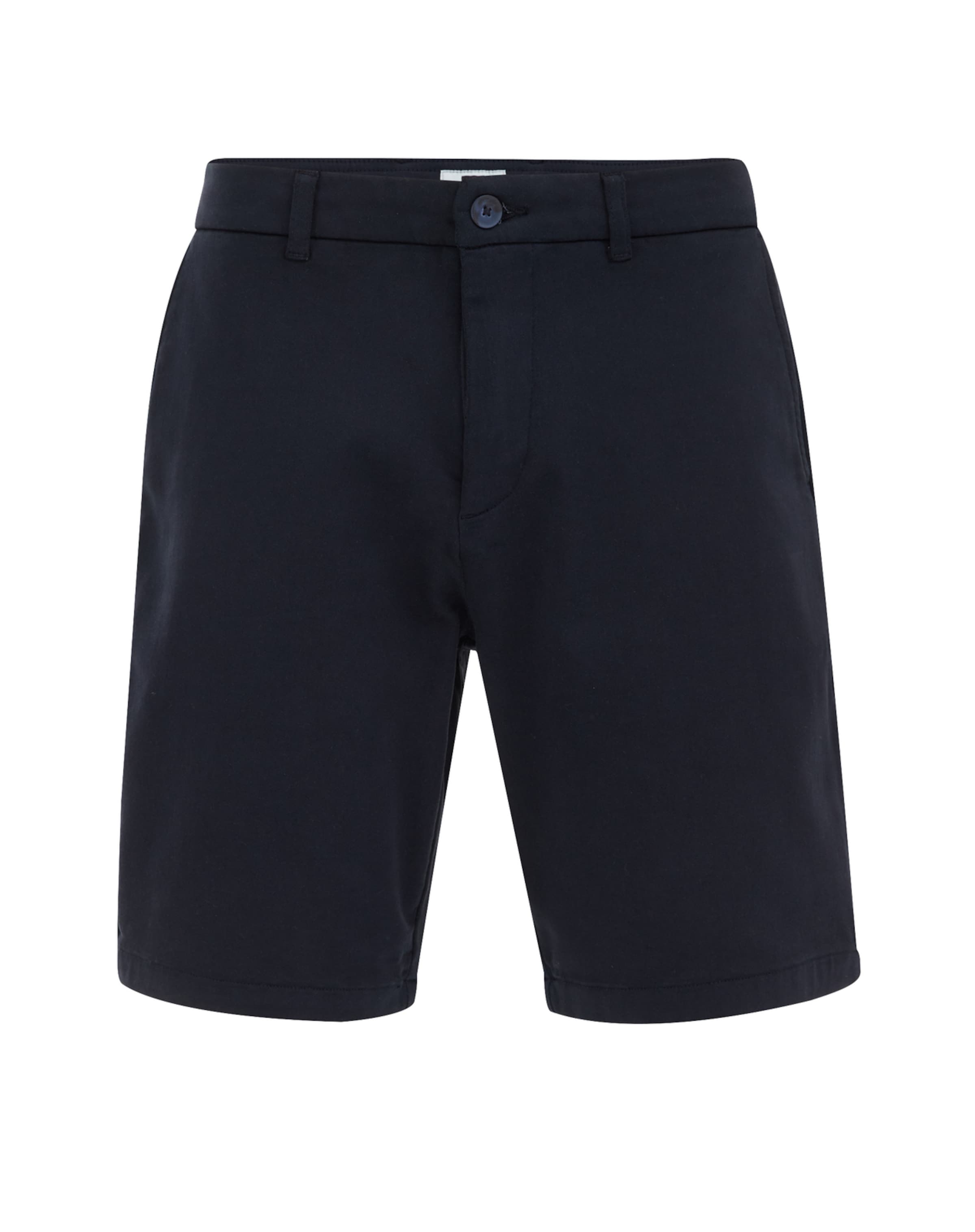 WE Fashion Slimfit Chino nadrág - kék: elől