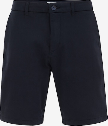 mėlyna WE Fashion Prigludęs „Chino“ stiliaus kelnės: priekis