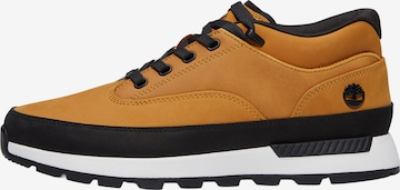 TIMBERLAND Sportig knytsko i brun: framsida