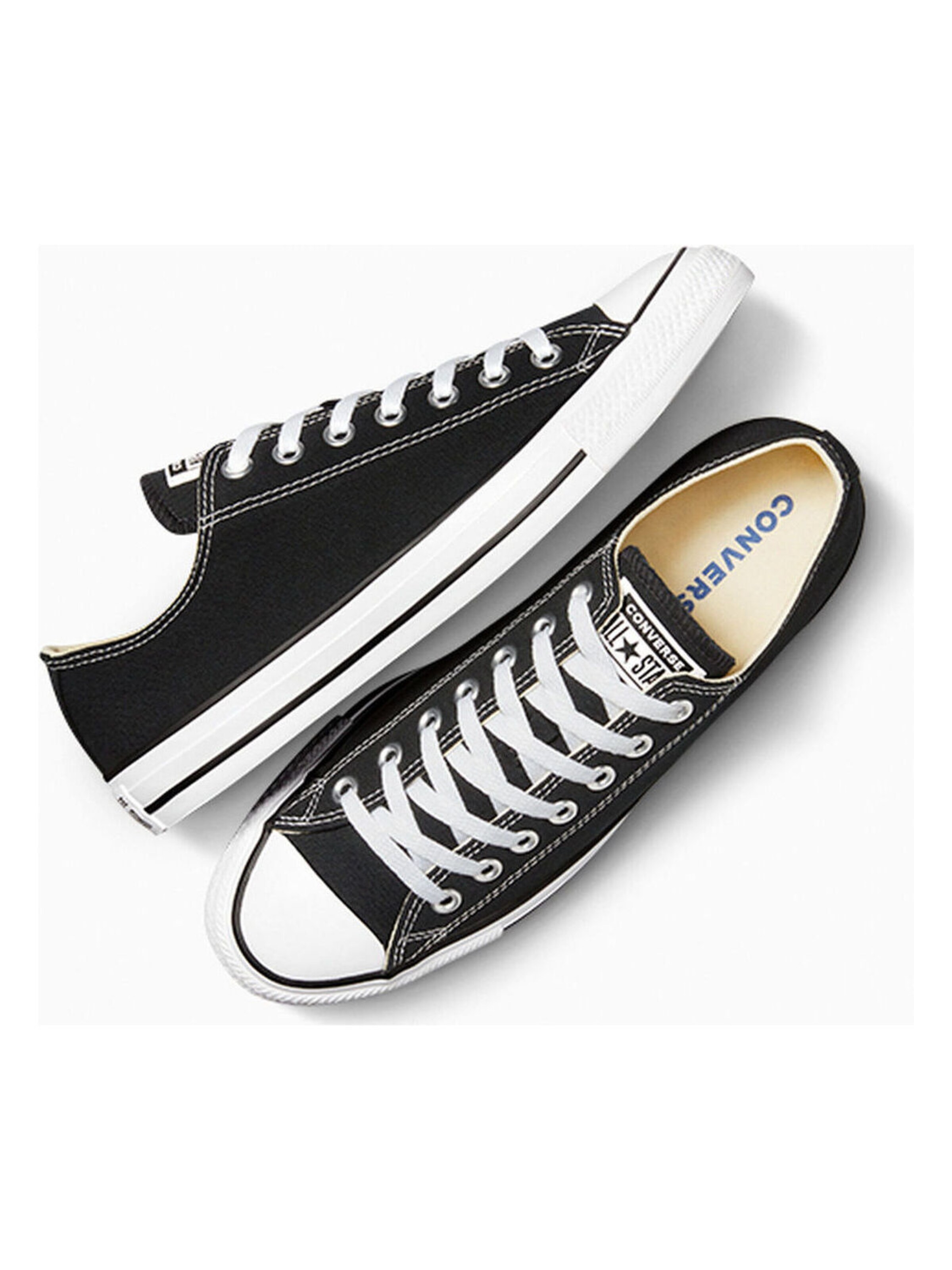CONVERSE Sneakers laag 'Converse Chuck Taylor All Star Ox' in Zwart