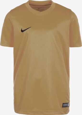 NIKE Performance Shirt 'Park VI' in Gold: front