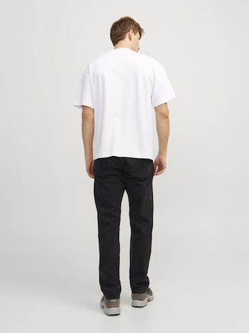 JACK & JONES Tapered Jeans 'JJIChris JJOriginal' in Black