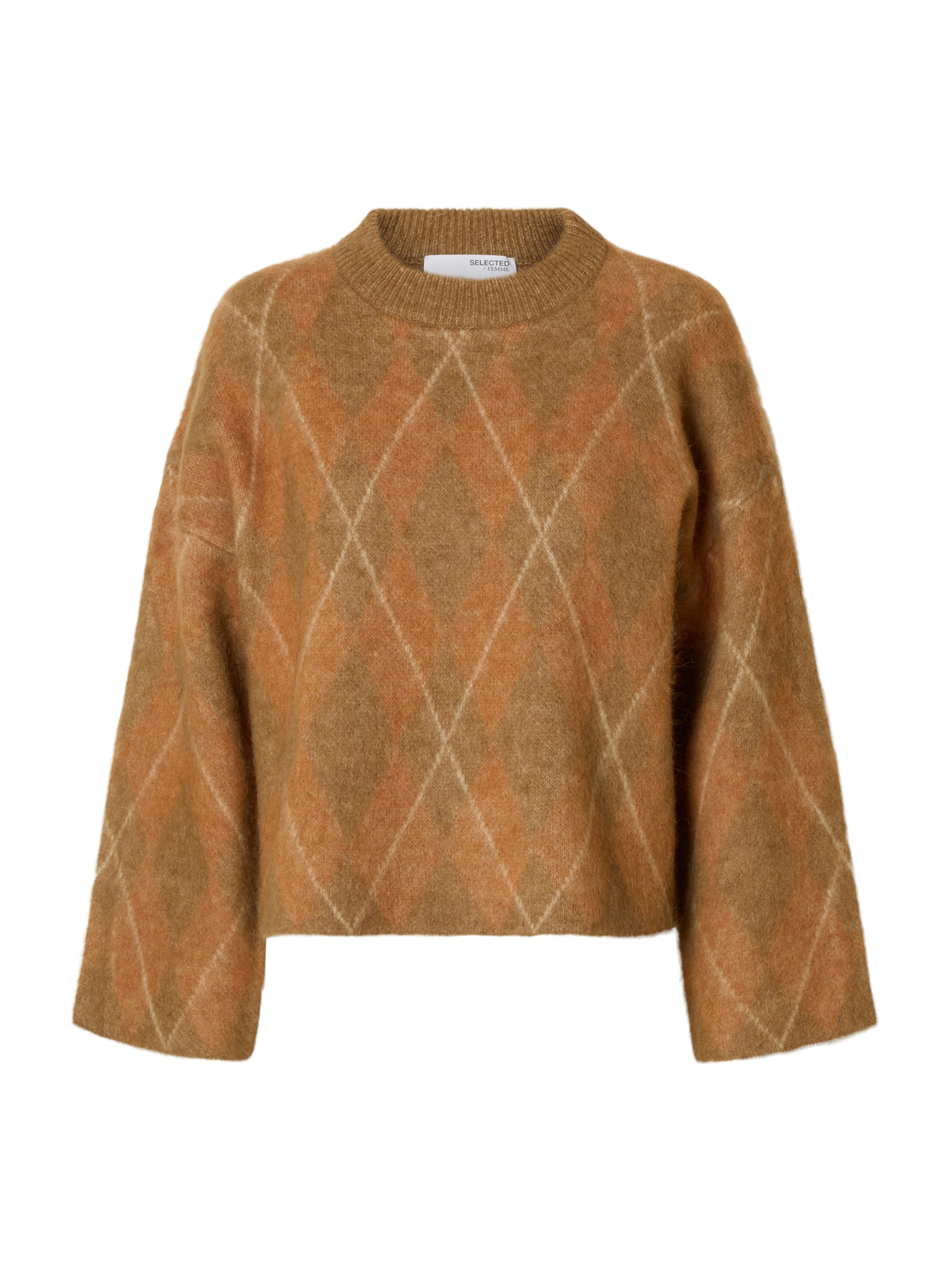 ruda SELECTED Megztinis 'SLFLULU': priekis