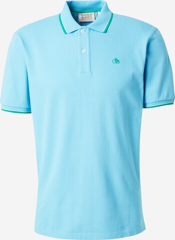 SCOTCH & SODA Poloshirt in Blau: predná strana