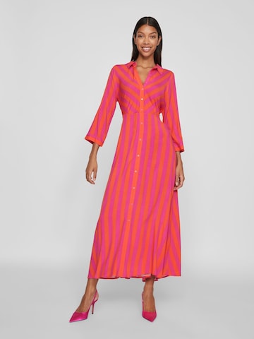 VILA Blousejurk 'VIAya Paya' in Oranje