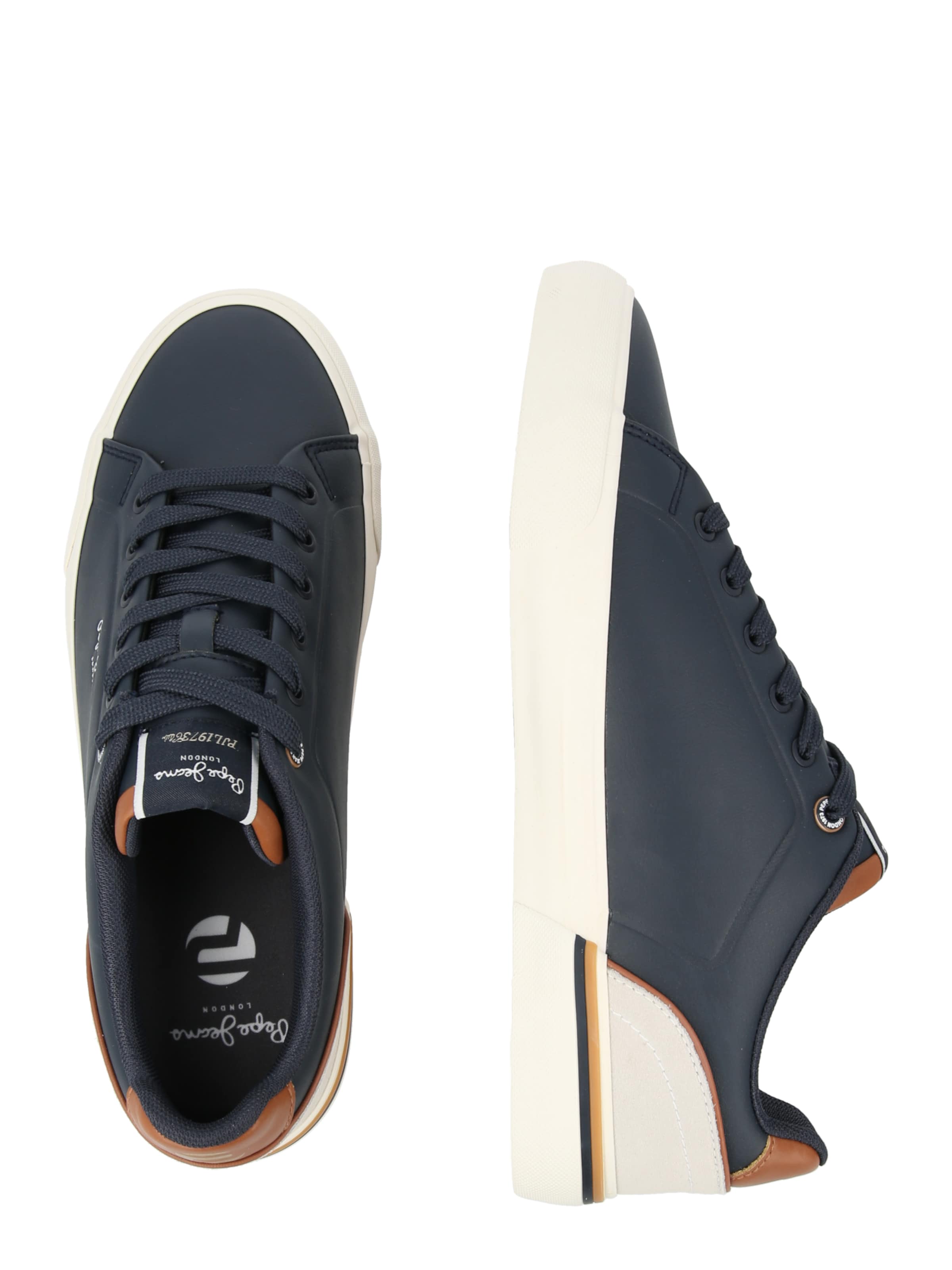 mėlyna Pepe Jeans Sportbačiai be auliuko 'KENTON CAMPUS M'