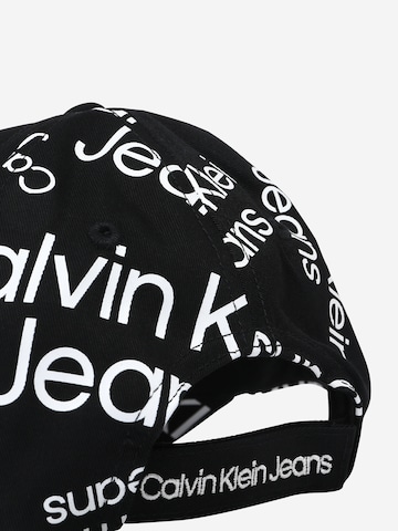 Calvin Klein Jeans Cap in Schwarz