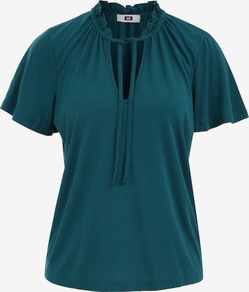 mėlyna WE Fashion Marškinėliai: priekis