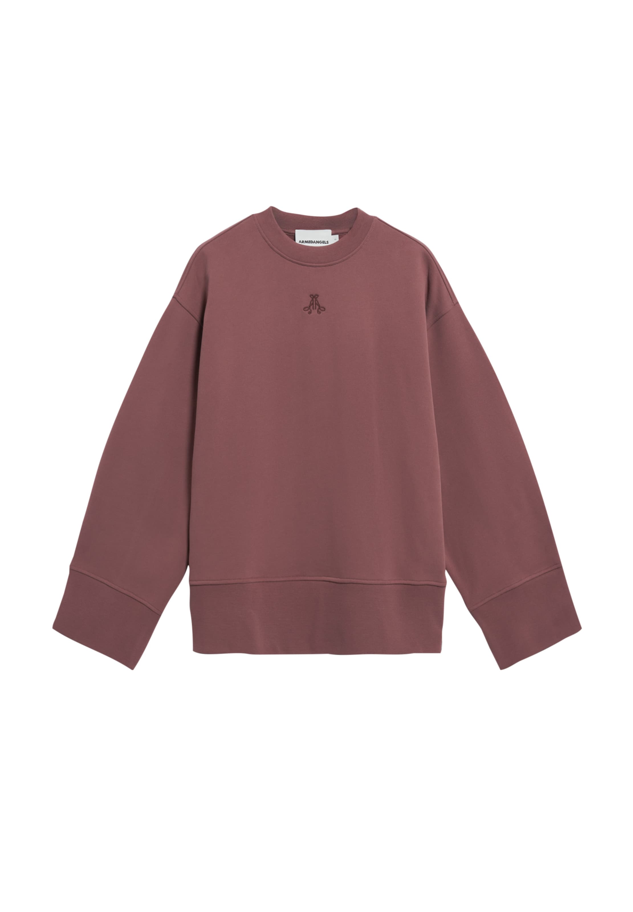ARMEDANGELS Sweatshirt in Lila: voorkant