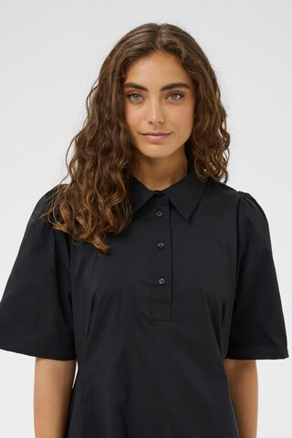 Robe-chemise 'Malue' CULTURE en noir