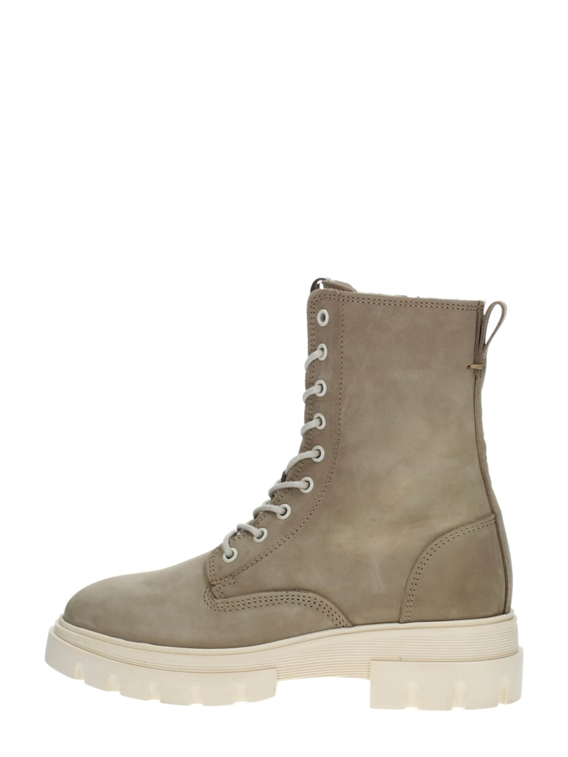 MARUTI Lace-Up Boots 'Fleur' in Beige