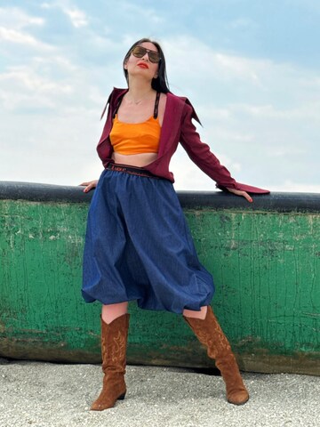 IUnique Nederdel 'Pirate' i blå