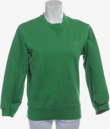 LACOSTE Sweatshirt / Sweatjacke S in Grün: predná strana