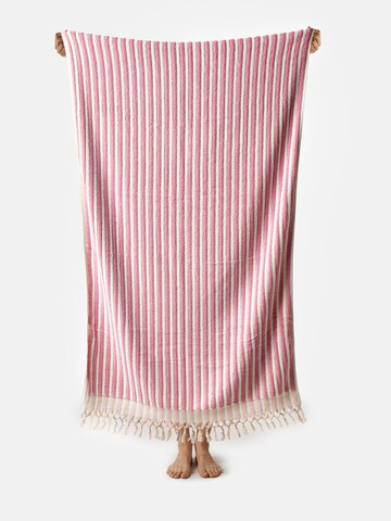 MARSIKOH Strandtuch 'PomPom' in Pink