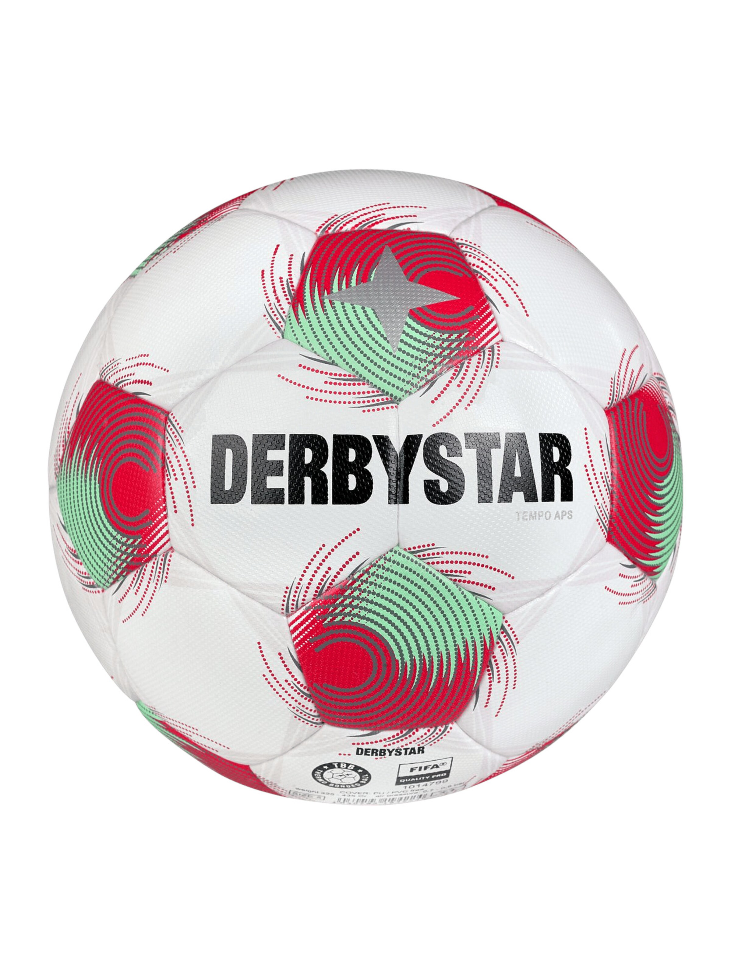 DERBYSTAR Pall 'Tempo V25', värv valge: eest vaates