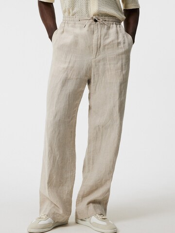 Regular Pantalon 'Noah' J.Lindeberg en beige : devant